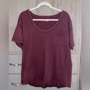 Aerie Tee - Relaxed - round neck